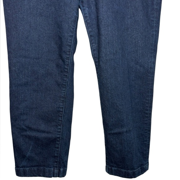 Boden Denim Smart Straight Dark Wash Jeans Size 10R - Picture 2 of 15